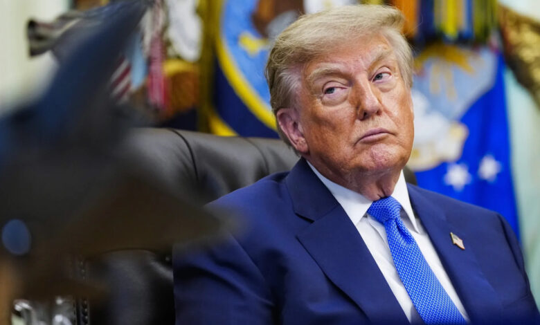 US President Donald Trump