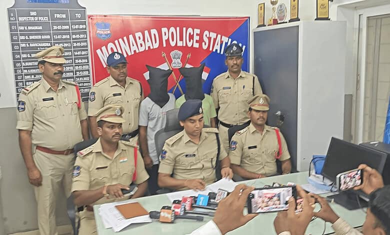 Hyderabad: Gang targets locked houses, cops arrest two members
