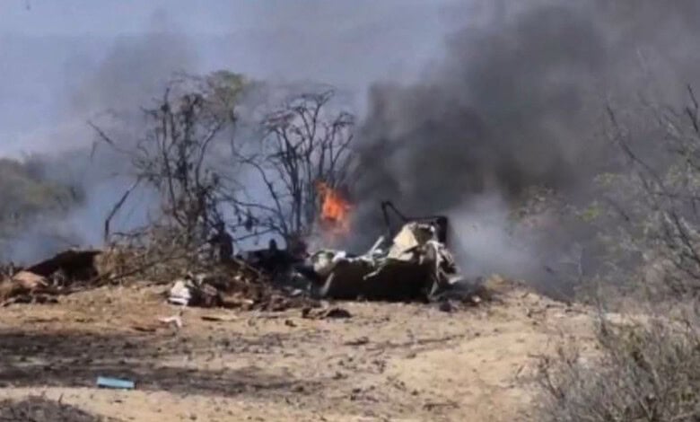 A plane crash in Peru