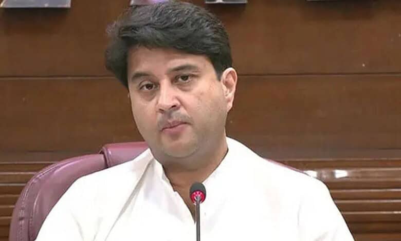 Union Telecomunication Minister Jyotiraditya Scindia