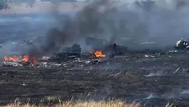 A military helicopter crashed in Texas, US