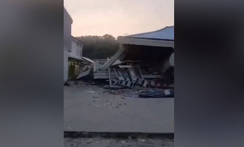Earthquake in Indonesia