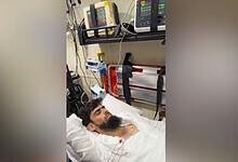Hyderabad Youth Courage founder Salman Khan in a hospital