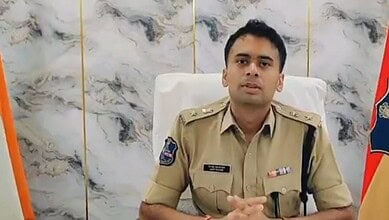 Adilabad SP Akhil Mahajan shares a video message on recruitment coaching