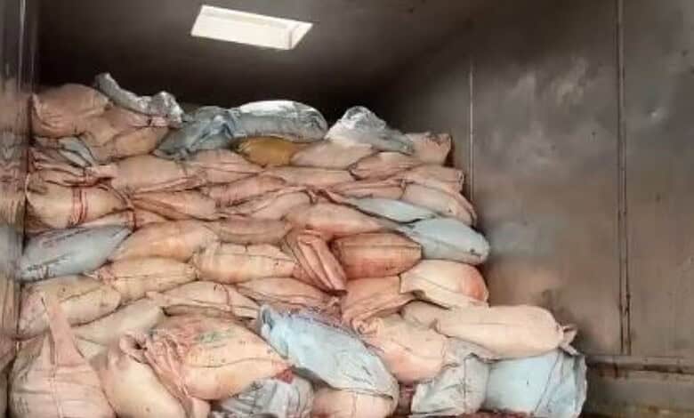 Chicken waste seized during raid in Cyberabad