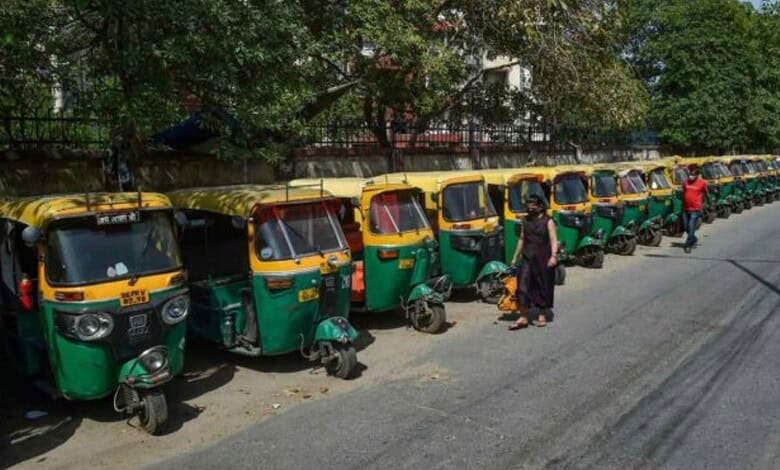 Auto rickshaws
