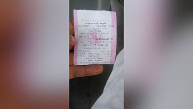 A TGSRTC passenger share image of ticket fare hike during Raksha Bandhan