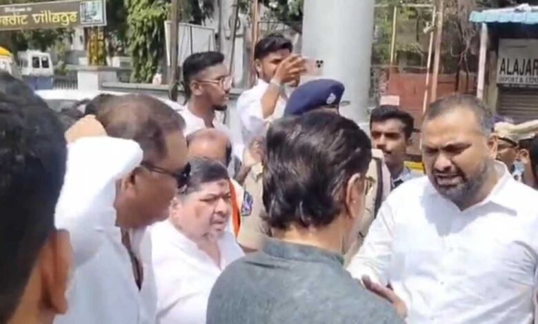 Ponnam Prabhakar reviews Hyderabad's Santosh Nagar steel bridge