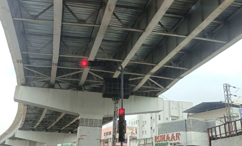 Santosh Nagar steel bridge