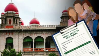 Telangana Family Register Certificate use for SIR challenged in HC
