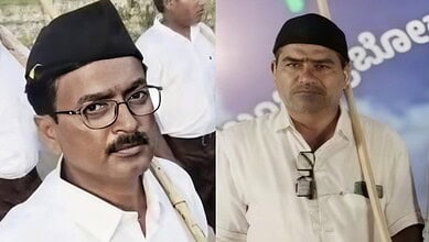 Two govt teachers suspended for participating in RSS processions
