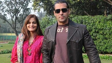 Alvira Khan and Salman Khan