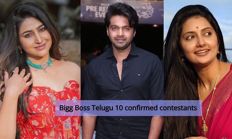 Bigg Boss Telugu 10 contestants
