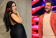 Khushi Dubey and Salman Khan