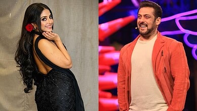 Khushi Dubey and Salman Khan