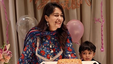 Shoaib Ibrahim wishes Dipika Kakar on her birthday with a joyful celebration.