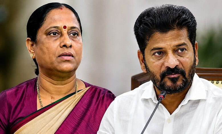 Congress notice to Konda Surekha over daughter’s Revanth attack