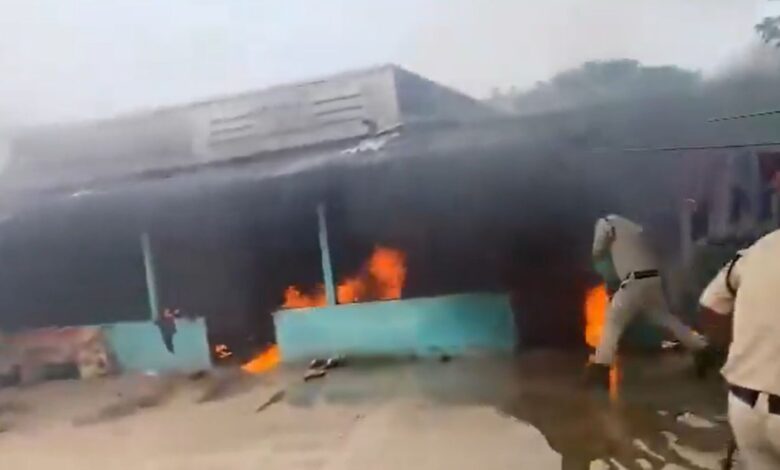 Man dies after car runs him over, family sets accused's house ablaze