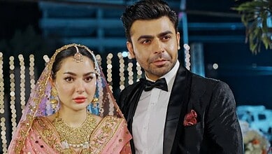 Hania Aamir and Farhan Saeed