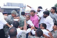 Harish Rao detained in Hanumakonda during TNGOs' protest