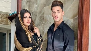 Himanshi Khurana and Asim Riaz