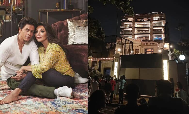 Shah Rukh Khan and Gauri Khan's Mannat