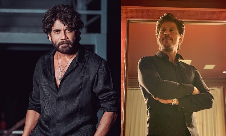 Two Indian actors, one with curly hair and beard, the other with short hair, in dramatic poses.