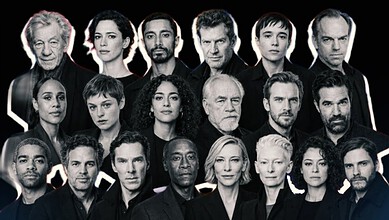 Collage of actors backing the Free Marwan Now campaign for Marwan Barghouti’s release.