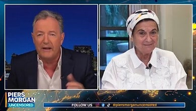 Piers Morgan interviews Israeli settler leader Daniella Weiss on Piers Morgan Uncensored.
