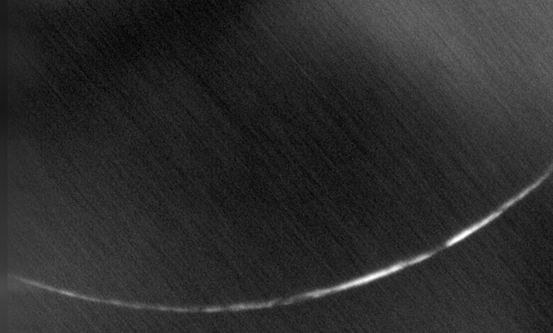 Rabi ul Awwal crescent photographed in Abu Dhabi.