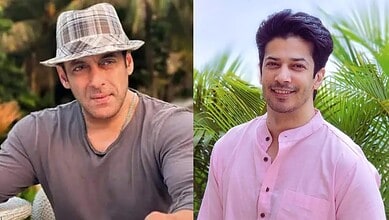Muzammil Ibrahim joins Salman Khan and Vamshi Paidipally's film, smiling outdoors.