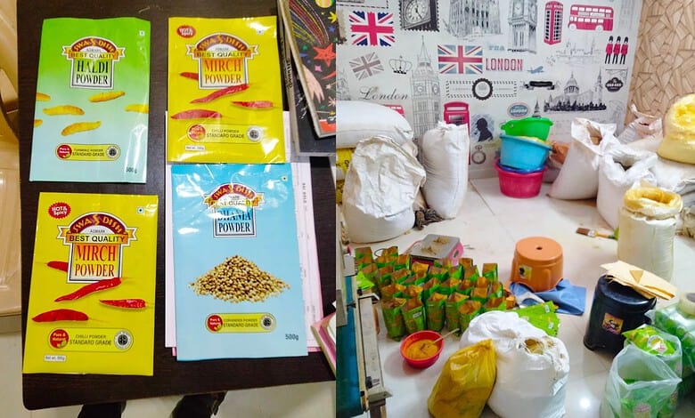 Hyderabad: Spice unit mixed cow dung in chilli powder, busted
