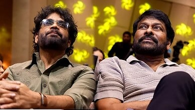 Nagarjuna Akkineni and Chiranjeevi