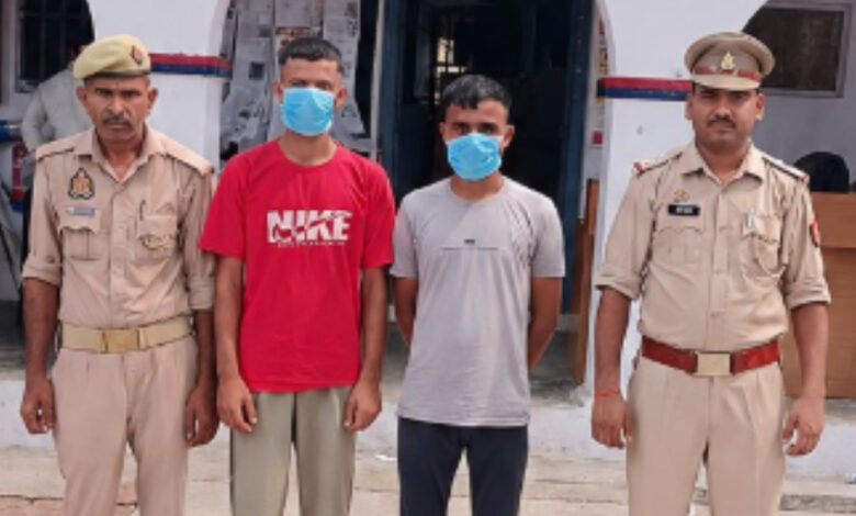 two kanwariyas arrested in Hapur