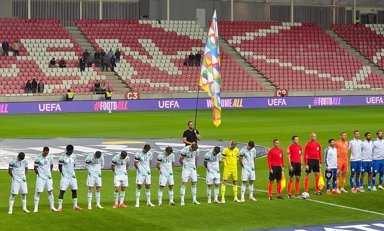 Ireland soccer players refuse handshakes against Israel