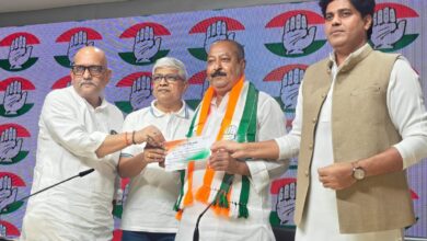 AIMIM national spokesperson Syed Asim Waqar joins the Congress