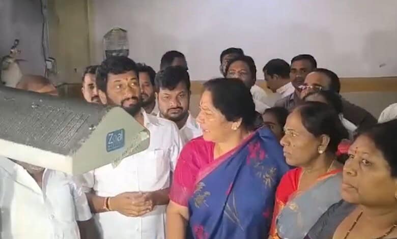 BRS leaders visit Adilabad RIMS