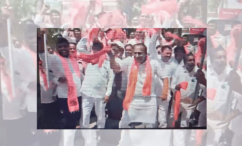 1,000 days of Congress govt: BRS holds protests in Medchal