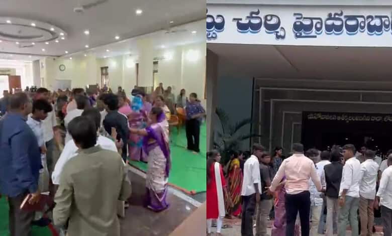 Church property dispute turns violent in Hyderabad’s Khanapur