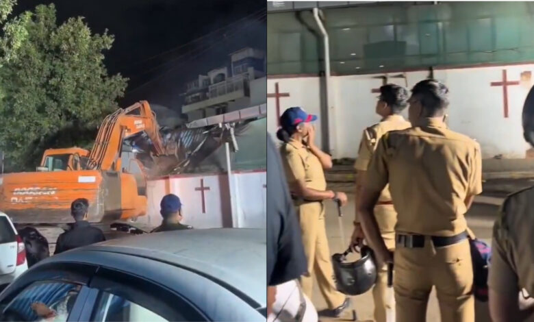 Church demolished in Pune