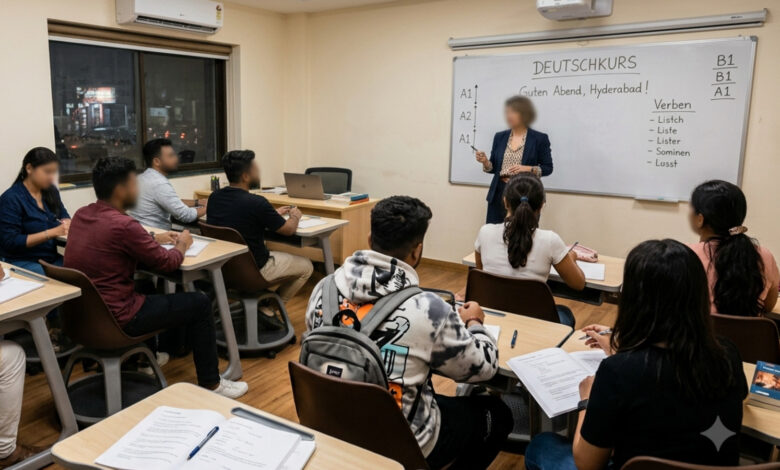 German to French, why Hyderabad students learn European languages