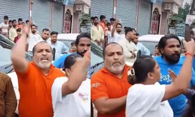 Hindu Raksha Dal protests in Dehradun