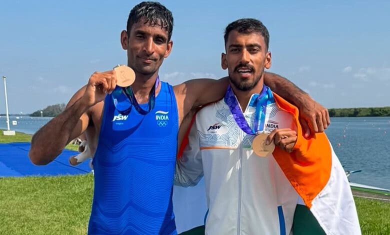 Satnam, Salman wins India’s maiden bronze in men’s double sculls