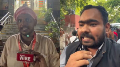 Journalists detained at Jantar Mantar
