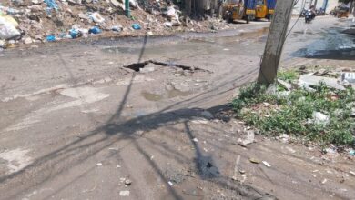 Lalithabagh residents face overflowing drainage and poor roads