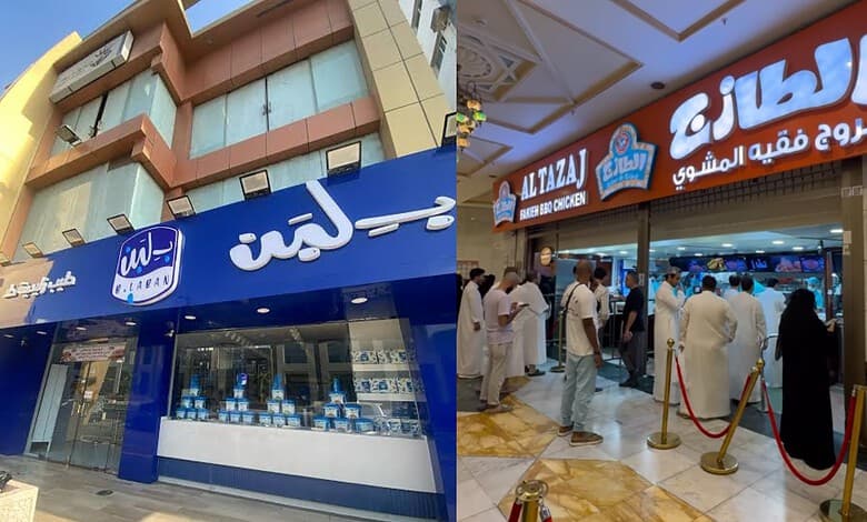 Popular food outlets in Makkah with diverse dining options for pilgrims.