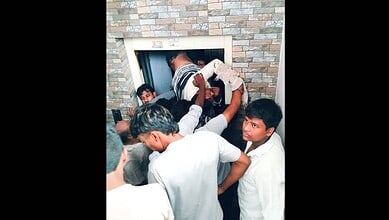 HYDRAA rescues man from lift in Hyderabad