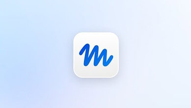 Meta's Muse AI logo on a light blue background, representing AI-powered virtual assistant technology.