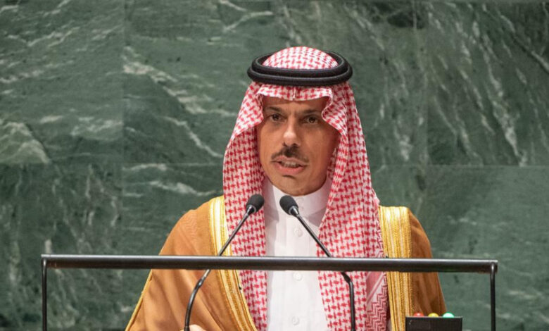 Prince Faisal bin Farhan Al Saud at UN