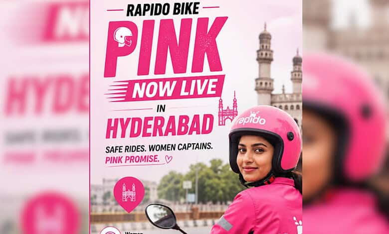 Rapido Pink in Hyderabad